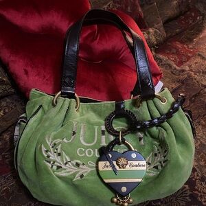 Juicy Couture Green Vintage Bag